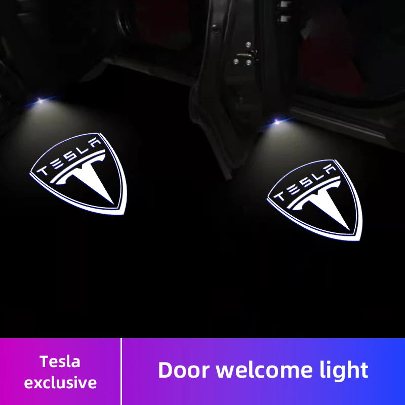 Projetor HD para Portas Tesla