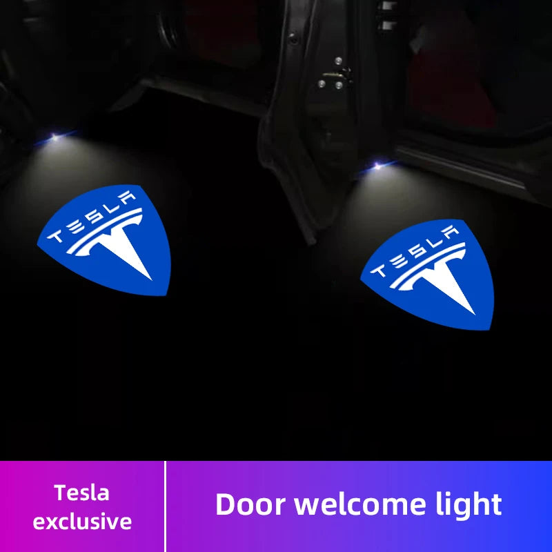 Projetor HD para Portas Tesla