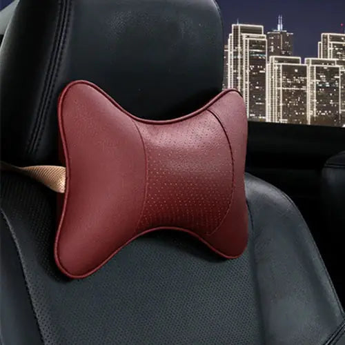 Leather Neck Pillow